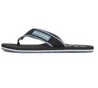 Tommy Hilfiger Tongs Homme Patch Beach Sandal avec Logo, Noir (Black), 42