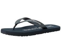 Tommy Hilfiger Tongs Homme Rubber Beach Sandal Tongs, Bleu (Desert Sky), 42
