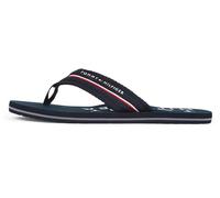 Tommy Hilfiger Tongs Homme Web Beach Sandal avec Logo, Bleu (Desert Sky), 40