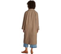 Tommy Hilfiger Trench-Coat Femme Cotton Nylon Déperlant, Marron (Tundra Brown), M-L