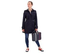Tommy Hilfiger Trench-Coat Femme Heritage Single Breasted Trench- Bleu (Midnight) XXL