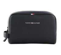 Tommy Hilfiger Trousse De Toilette Homme Essential PU Washbag Similicuir, Noir (Black), Taille Unique