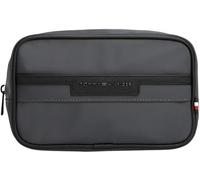 Tommy Hilfiger Trousse de Toilette Homme Repreve Washbag avec Logo, Gris (Dark Grey), Taille Unique