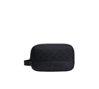 TOMMY HILFIGER Trousses de toilette 'Logo Flag' anthracite / noir, Taille One Size