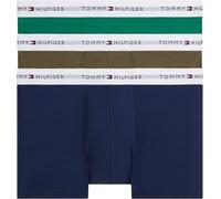 Tommy Hilfiger Trunk 3P UM03889 Boxer pour Homme Bleu (Arm GRN/PRP NVY/Nov GRN), L