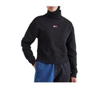 Tommy Hilfiger - Turtleneck TJW Bxy Crop - Femme - Pulls - Noir - Taille: 38 FR
