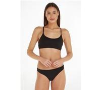 Tommy Hilfiger Ultrasoft Thong - Black Taille: S-M | Culottes Outlet | Femme | Le Noir