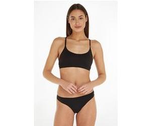 Tommy Hilfiger Ultrasoft Thong - Black Taille: XS | Culottes Outlet | Femme | Le Noir