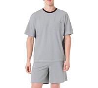 Tommy Hilfiger Um0um03846 Short Sleeve Pyjama Gris XL Homme
