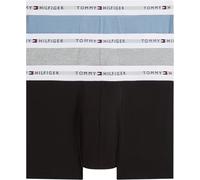 Tommy Hilfiger Um0um03889 Lot de 3 Boxers pour Homme, Multicolore (Brisk Blue/Black/Ice HTHR), Taille XXL