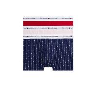 Tommy Hilfiger Underwear Boxers 'Essential' bleu marine / rose / rouge / blanc, Taille L