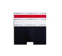 Tommy Hilfiger Boxers Lot de 3 Trunks à logo Desert Sky/White/Primary Red Homme Taille M