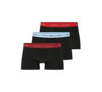 Tommy Hilfiger Underwear Boxers 'Essentials' bleu clair / rouge / rouge cerise / noir, Taille S-M