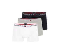 Tommy Hilfiger Homme Boxer Lot de 3 Slip Sous-Vêtement, Multicolore (Grey Htr/White/Desert Sky), XXL