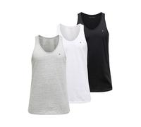 Tommy Hilfiger Underwear Maillot de corps gris chiné / noir / blanc, Taille XS