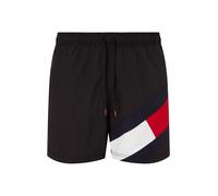 Tommy Hilfiger Colour Blocked Slim Fit Mid Swimming Shorts Noir M Homme