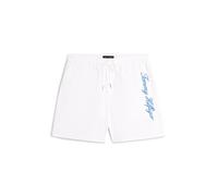 Tommy Hilfiger Underwear Shorts de bain 'Ithaca' bleu clair / blanc, Taille L