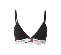 Tommy Hilfiger Soutien-Gorge Triangle Femme avec Basque Emblématique, Noir (Black), XS