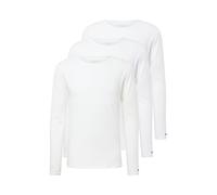 Tommy Hilfiger - Sous-vêtement à manches longues - Premium Essentials - Lot de 3 - Blanc S Homme