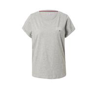 T-shirt Tommy Hilfiger Original Logo manche courte gris blanc femme - M