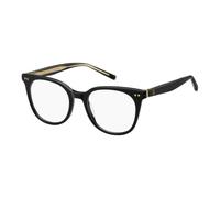 Tommy Hilfiger, unisex, Accessoires, Noir, Taille: 50 MM Montures de Lunettes TH 2160 Noires