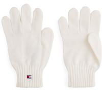Tommy Hilfiger Unisex Kids' Small Flag Knitted Gloves Blanc YBH L-XL Unisex