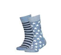 Tommy Hilfiger Unisex Kinder Stars And Stripes Unisex Kid's Socks (2 Pack) Socken (2er Pack)
