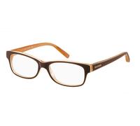 Tommy Hilfiger Unisex Tommy Hilfiger TH 1018 GYB Montures optiques Acétate Marron Ronde