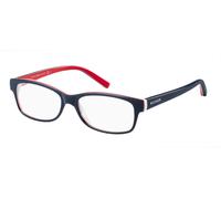 Tommy Hilfiger Unisex Tommy Hilfiger TH 1018 UNN Montures optiques Acétate Bleu Ronde