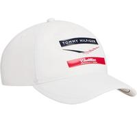 Tommy Hilfiger Unisexe Cap TH X Cadillac F1 Chevron avec Logo, Blanc (Optic White), Taille Unique