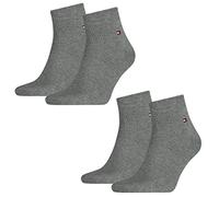 Tommy Hilfiger unisexe quarter socks 4 et 6 pièces - - 39/42-4er paquet de