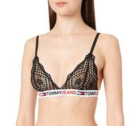 Tommy Hilfiger Unlined Triangle UW0UW03829 Soutiens-Gorge, 20, Noir (Black), S Femme