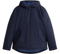 Tommy Hilfiger Veste Coupe-Vent Homme Tech Hooded Short Déperlante, Bleu (Desert Sky), XXL