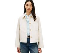 Tommy Hilfiger Cotton Short Jacket Light Silt Taille: S | Vestes courtes Outlet | Femme