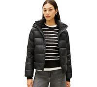Tommy Hilfiger Veste en Duvet Femme Down Casual Jacket avec Capuche, Noir (Black), M