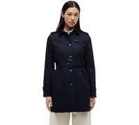 Tommy Hilfiger Trench-coat Heritage à simple boutonnage Bleu 3XL Femme