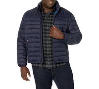 Tommy Hilfiger Veste matelassée compacte Ultra Loft Manteau Alternatif en Duvet, Midnight avec écusson, XX-Large Haut Homme