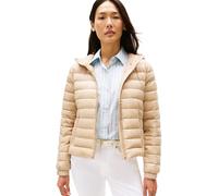 Tommy Hilfiger Veste Matelassée Femme Down Hooded Jacket avec Fermeture Éclair, Beige (Beige), M