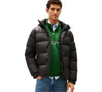 Tommy Hilfiger Veste Matelassée Homme Mix Down avec Capuche, Noir (Black), M
