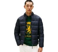 Tommy Hilfiger Veste Matelassée Homme New Mid Weight avec Col Montant, Bleu (Desert Sky), M
