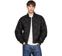 Tommy Hilfiger Veste Matelassée Homme Onion Quilted Bomber Mi-Saison, Noir (Black), L