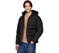 Tommy Hilfiger Veste Matelassée Homme Rockie Utility avec Capuche, Noir (Black), M
