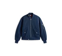 Tommy Hilfiger Bomber Homme Authentic avec Fermeture Éclair, Bleu (Dark Night Navy), S