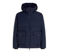 Tommy Hilfiger Veste Matelassée Homme Rockie Utility avec Capuche, Bleu (Desert Sky), M