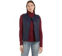 Tommy Hilfiger Women LW DOWN QUILTED COLLARLESS VEST WW0WW43214 Blue (Desert Sky) M