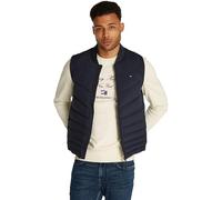 Tommy Hilfiger Mix Quilt Vest MW0MW37680 Gilet, Blue (Desert Sky), S Homme
