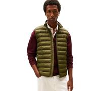 Tommy Hilfiger Veste sans Manches Homme Packable Recycled Vest Col Montant, Vert (Huntsman Green), S