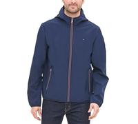 Tommy Hilfiger Veste softshell à capuche pour homme, midnight, X-Large