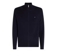 Vêtements Tommy Hilfiger Pima Org Ctn Cashmere Zip Thru pour Accessoires S Bleu