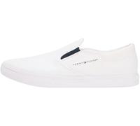 Tommy Hilfiger Vulc Core FM0FM05689 Baskets Basses pour Homme, Blanc (Blanc), Pointure 44